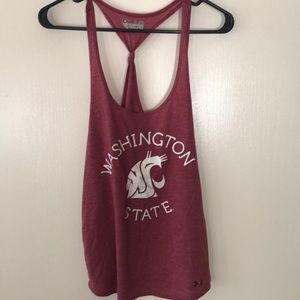 Washington State semi-fitted tank top